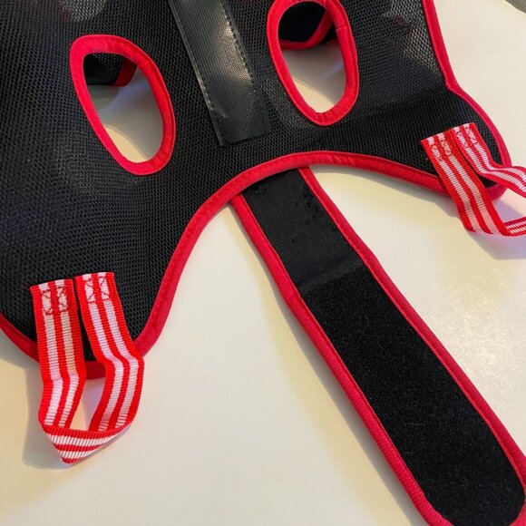 Black & Red Pet Grooming Hammock - Picture 7 of 13